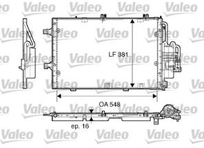 Valeo 817609 - Kondenzátor -