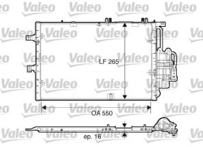 Valeo 817610 - Kondenzátor -