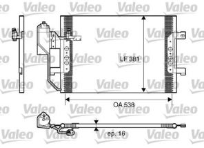 Valeo 817659 - Kondenzátor -