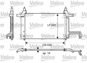 Valeo 817669 - Kondenzátor -