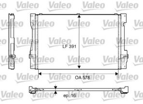 Valeo 817675 - Kondenzátor -