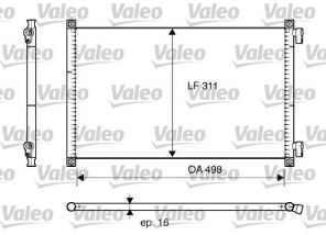 Valeo 817685 - Kondenzátor -