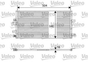 Valeo 817687 - Kondenzátor -