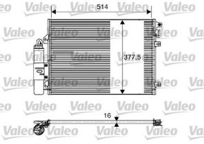 Valeo 817827 - Kondenzátor -
