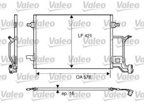 Valeo 817840 - Kondenzátor -