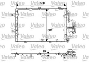 Valeo 817843 - Kondenzátor -