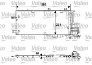 Valeo 817844 - Kondenzátor -