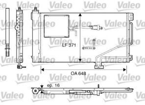 Valeo 817849 - Kondenzátor -