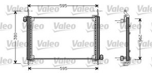 Valeo 818019 - Kondenzátor -