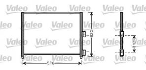 Valeo 818020 - Kondenzátor -