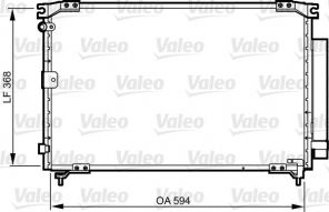 Valeo 818032 - Kondenzátor -