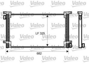 Valeo 818036 - Kondenzátor -