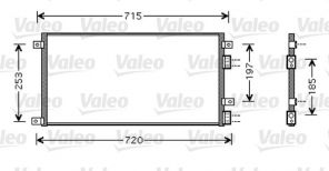 Valeo 818037 - Kondenzátor -