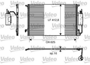 Valeo 818175 - Kondenzátor -
