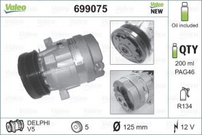 Valeo 699075 - Kompresor -