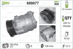 Valeo 699077 - Kompresor -