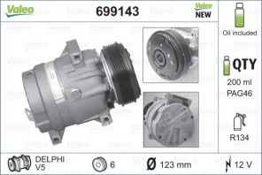 Valeo 699143 - Kompresor -