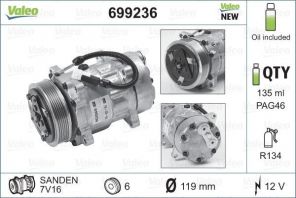 Valeo 699236 - Kompresor -