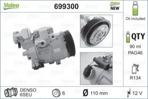 Valeo 699300 - Kompresor -