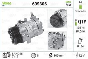 Valeo 699306 - Kompresor -