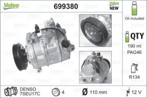 Valeo 699380 - Kompresor -