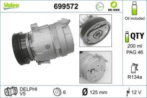 Valeo 699572 - Kompresor -