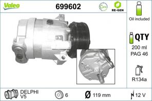 Valeo 699602 - Kompresor -