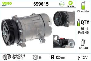 Valeo 699615 - Kompresor -