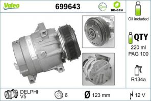Valeo 699643 - Kompresor -