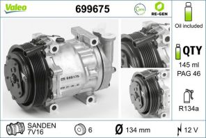 Valeo 699675 - Kompresor -
