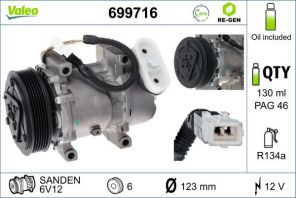 Valeo 699716 - Kompresor -