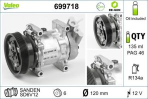 Valeo 699718 - Kompresor -