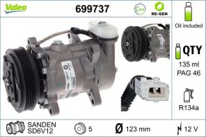 Valeo 699737 - Kompresor -