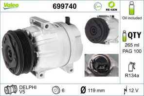 Valeo 699740 - Kompresor -