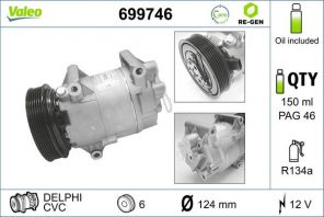 Valeo 699746 - Kompresor -