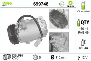 Valeo 699748 - Kompresor -