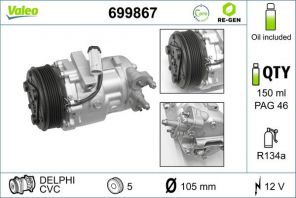 Valeo 699867 - Kompresor -