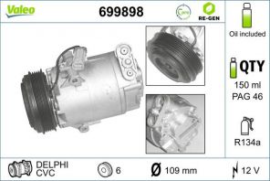 Valeo 699898 - Kompresor -