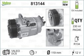 Valeo 813144 - Kompresor -