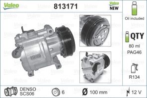 Valeo 813171 - Kompresor -