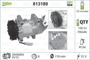 Valeo 813189 - Kompresor -