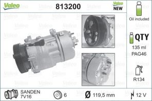 Valeo 813200 - Kompresor -