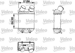 Valeo 816755 - Chladič plniaceho vzduchu -
