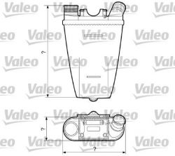 Valeo 817204 - Chladič plniaceho vzduchu -