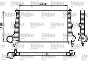 Valeo 817275 - Chladič plniaceho vzduchu -