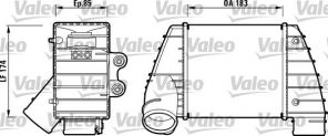 Valeo 817487 - Chladič plniaceho vzduchu -