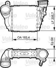 Valeo 817557 - Chladič plniaceho vzduchu -