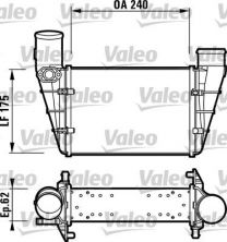 Valeo 817625 - Chladič plniaceho vzduchu -