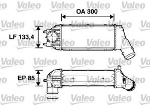 Valeo 817638 - Chladič plniaceho vzduchu -