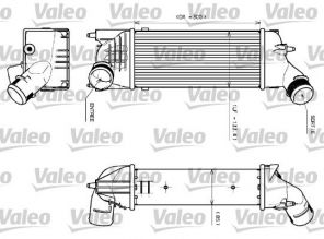 Valeo 817639 - Chladič plniaceho vzduchu -